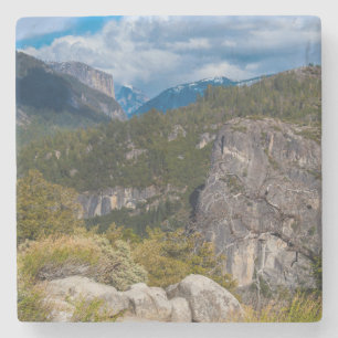 Posavasos De Piedra EE. UU., California. Vista 2 del Valle de Yosemite