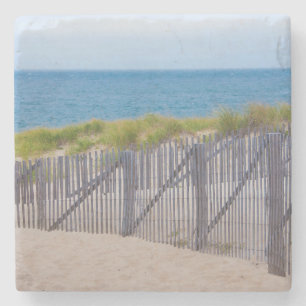 Posavasos De Piedra EE. UU., Massachusetts. Dunas y camino
