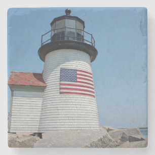 Posavasos De Piedra EE. UU., Massachusetts, Nantucket. Brant Point