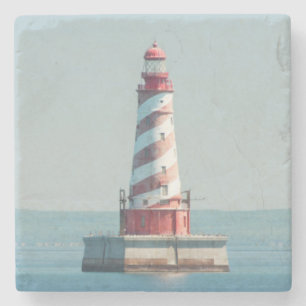 Posavasos De Piedra EE. UU., Michigan, Grandes Lagos, Lago Michigan