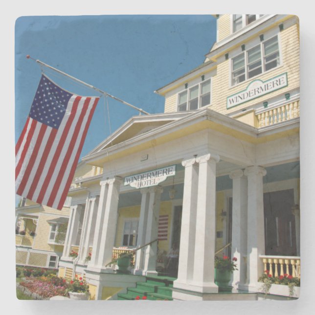Posavasos De Piedra EE. UU., Michigan, Isla Mackinac (Anverso)