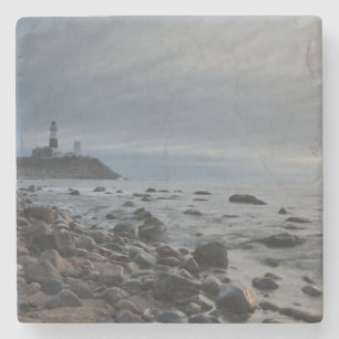 Posavasos De Piedra EE. UU., Nueva York, East Hampton. Montauk Point