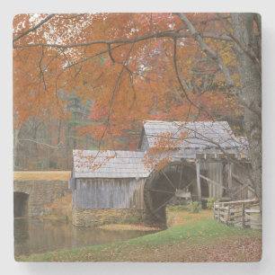 Posavasos De Piedra EE. UU., Virginia, Blue Ridge Parkway, Otoño