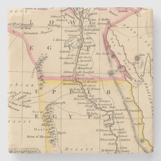 Posavasos De Piedra Egipto 2 (Anverso)