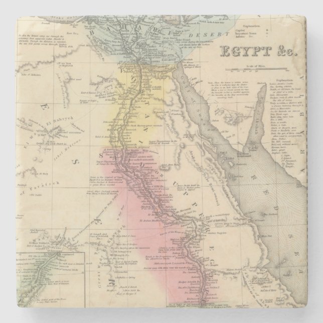 Posavasos De Piedra Egipto 5 (Anverso)