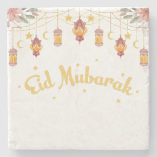 POSAVASOS DE PIEDRA EID MUBARAK - EID MASON JAR