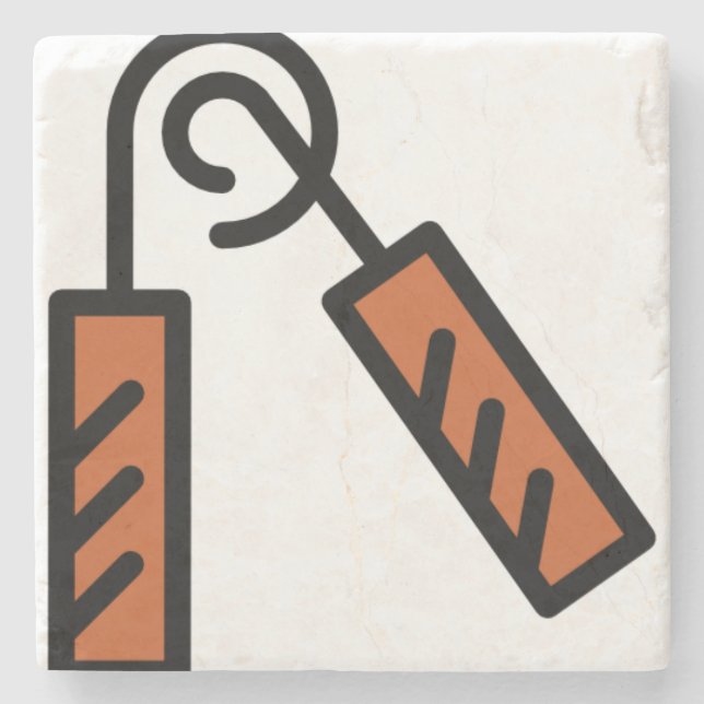 Posavasos De Piedra ejercitar (Anverso)