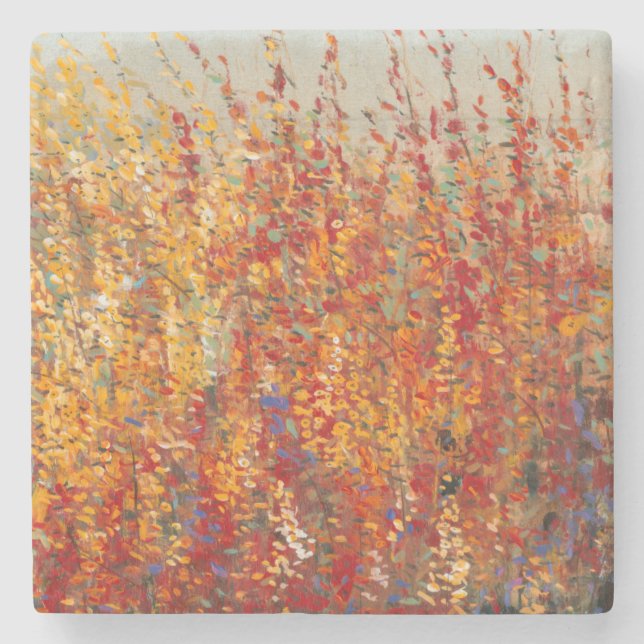 Posavasos De Piedra El alto desierto florece II (Anverso)