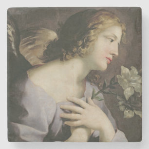Posavasos De Piedra El ángel del anuncio, c.1650