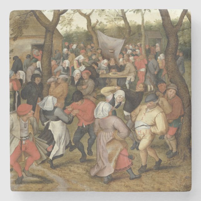 Posavasos De Piedra El banquete de la boda (Anverso)