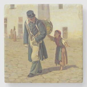 Posavasos De Piedra El batidor de tambor, 1867