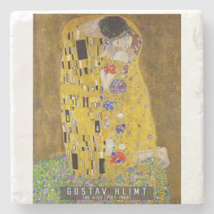 Posavasos De Piedra El beso - Gustav Klimt