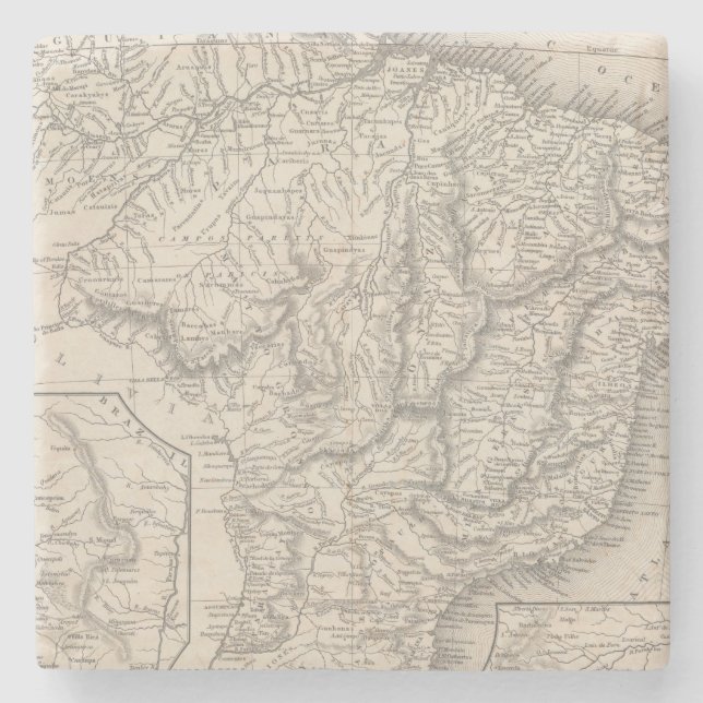 Posavasos De Piedra El Brasil 2 (Anverso)