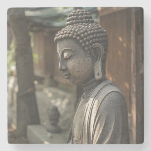 Posavasos De Piedra El Buda Tranquilo