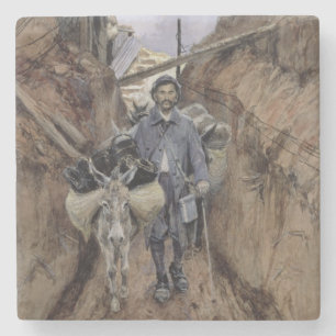 Posavasos De Piedra El burro, Somme, 1916