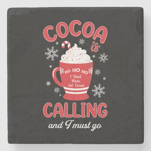Posavasos De Piedra El cacao llama (Anverso)