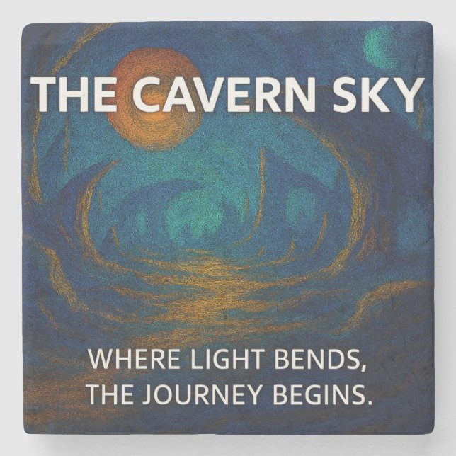 Posavasos De Piedra El cielo de la caverna (Anverso)