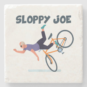 Posavasos De Piedra El descuidado Joe Funny Biden Shiroppy Funn