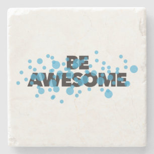 Posavasos De Piedra El diseño moderno, alegre, audaz y atractivo Be Aw