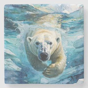 Posavasos De Piedra El espejismo ártico: El monarca nadador