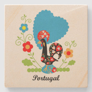 Posavasos De Piedra El gallo portugués