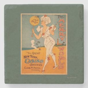 Posavasos De Piedra El gran teatro del éxito del casino de Nueva York