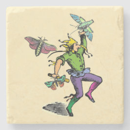 Posavasos De Piedra El hombre de la cabeza