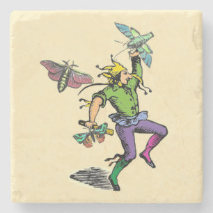 Posavasos De Piedra El hombre de la cabeza