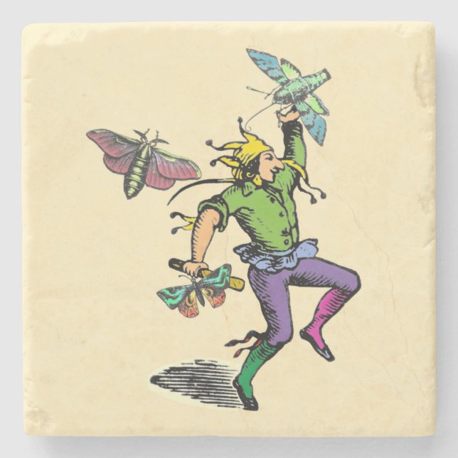 Posavasos De Piedra El hombre de la cabeza (Anverso)