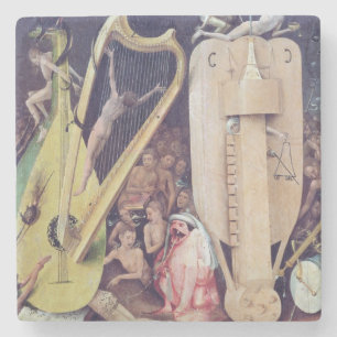 Posavasos De Piedra El jardín de los placeres terrestres 2