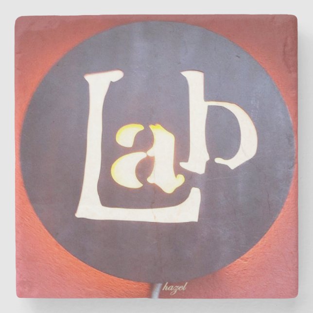 Posavasos De Piedra El Laboratorio, Asheville, El Laboratorio (Anverso)