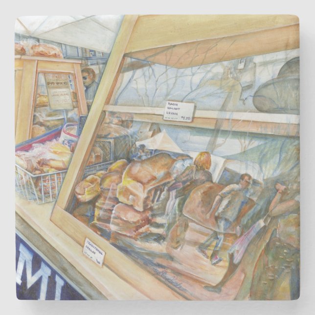 Posavasos De Piedra El lado bueno de la locura (Anverso)