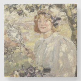 Posavasos De Piedra El manzano (por Bessie MacNicol)
