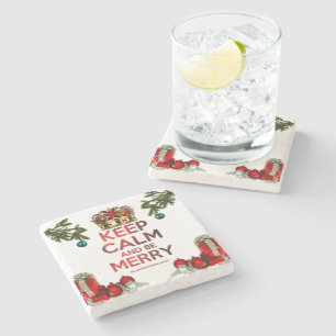 Posavasos De Piedra El nombre o árbol artístico de la Feliz Navidad de