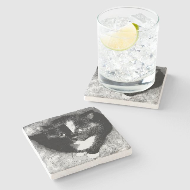 Posavasos De Piedra El observador silencioso (Lateral)