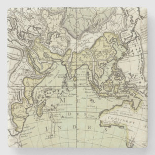 Posavasos De Piedra El Océano Índico