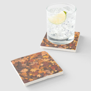 Posavasos De Piedra el otoño