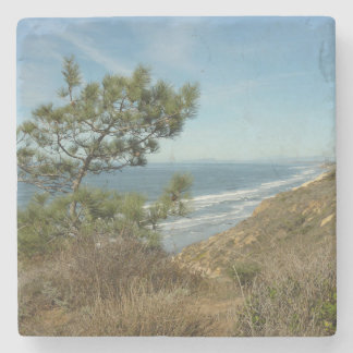 Posavasos De Piedra El paisaje costero de Torrey Pine y California