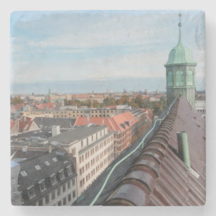 Posavasos De Piedra El paisaje urbano de Copenhague