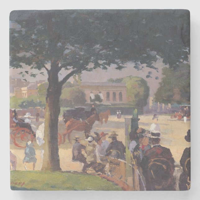 Posavasos De Piedra El Palais subió, París (Anverso)