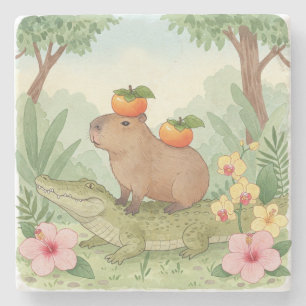 Posavasos De Piedra El Persimmon y los Pals