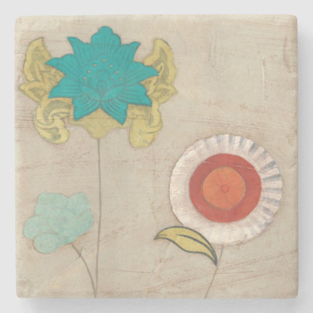 Posavasos De Piedra El pétalo modela I (Anverso)