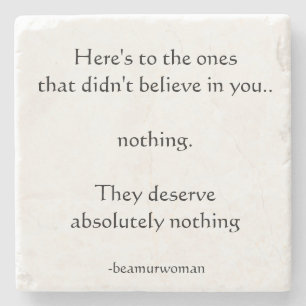 Posavasos De Piedra El práctico de costa aquí está a los que no