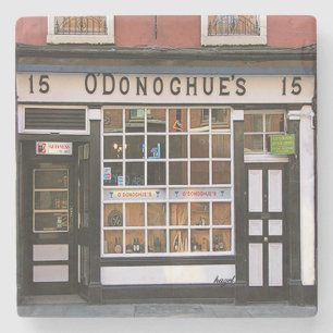 Posavasos De Piedra El Pub de O'Donoghue, Dublín, práctico de costa