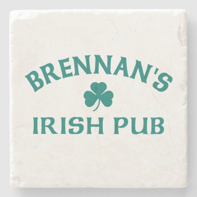 Posavasos De Piedra El pub irlandés de Brennan (Anverso)