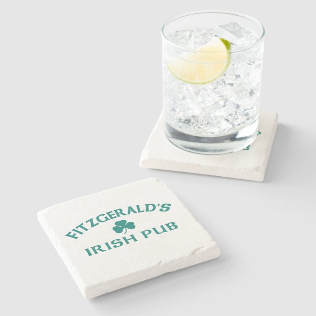 Posavasos De Piedra El pub irlandés de Fitzgerald (Lateral)