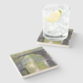Posavasos De Piedra El Puente Viejo (por Guy Rose)