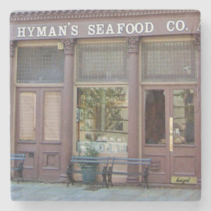 Posavasos De Piedra El restaurante Charleston, práctico de costa de