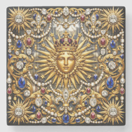 Posavasos De Piedra El Rey Sol Versalles francés ornamentado