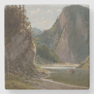 Posavasos De Piedra El río Dunajec en las montañas Pieniny